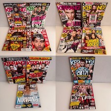 Kerrang Magazine Bundle Lot 2016, 13 Issues Metal Rock Ozzy Includes Posters
