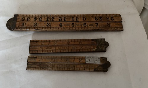 Three vintage rabone wooden - three,