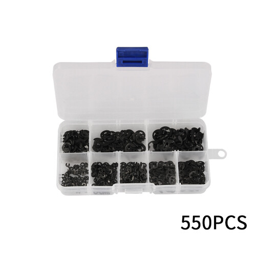 550pcs 6mm e - 1.5-6mm, e-clips