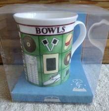Bowls Themed Bone China Mugs