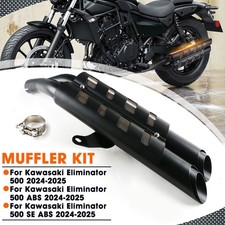 SLIP ON EXHAUST MUFFLER DUAL