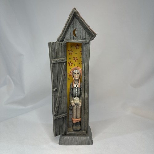 Ceramic mold outhouse scioto - ceramic,