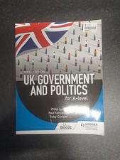 UK Government and Politics for A-level Sixth Edition by Eric Magee