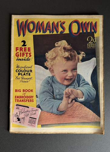Woman own magazine vintage - own,