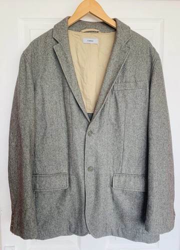 Farhi men large grey wool - men’s,