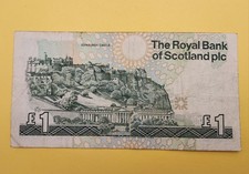 Bank scotland banknote 1 - of, banknote,