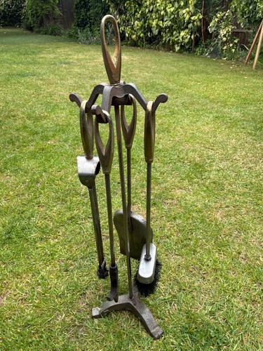 Piece fireside tool - 4-piece, in