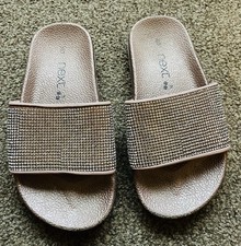 Next Girls Metallic Rose Gold