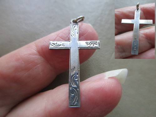 Antique vintage large sterling - antique,