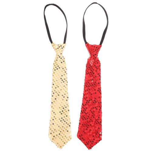 2pcs shiny neck - 2pcs, tie