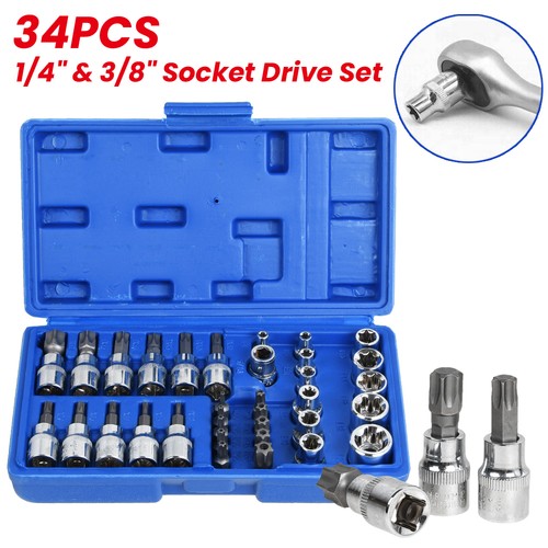 34pcs torx star - 34pcs, bit