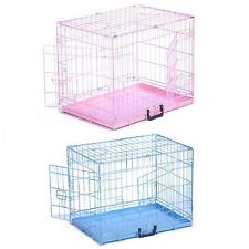 Dog Cage Pink, Blue Puppy