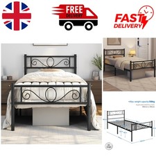 Modern Metal Single Bed Frame