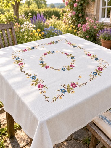 Vintage hand embroidered - vintage,