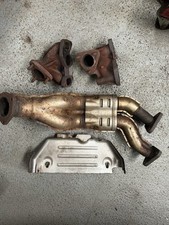 VW CORRADO VR6  EXHAUST DOWN PIPE + MANIFOLDS DOWNPIPE GENUINE 2.8 2.9 GOLF