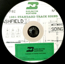 Burlington Northern RR 1981