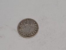 1901 VICTORIA SILVER THREE