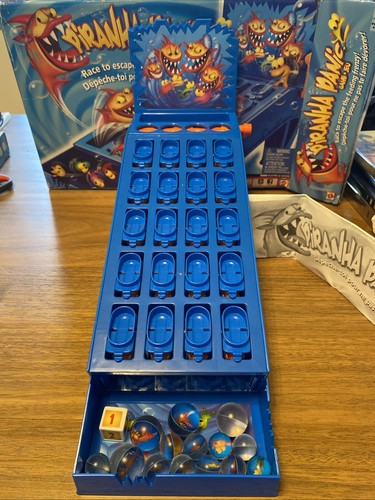 Piranha panic board game fish - panic,
