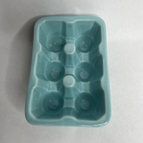 Ceramic egg holder aqua - holder,