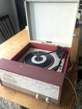 VINTAGE / RETRO - 1960s DANSETTE VIVA RECORD PLAYER - WORKING