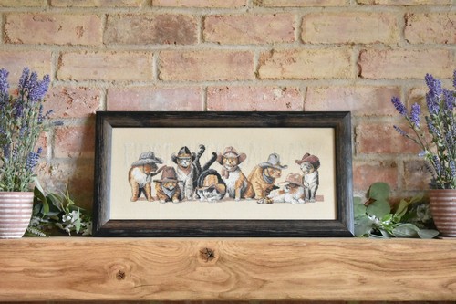 Large framed completed - large,