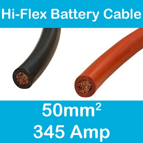 50mm flex battery - 50mm², hi-flex