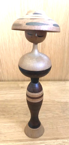 Japanese kokeshi doll hat - japanese,