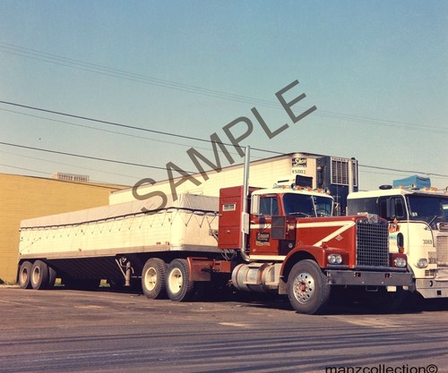 8x10 color semi truck photo - color,