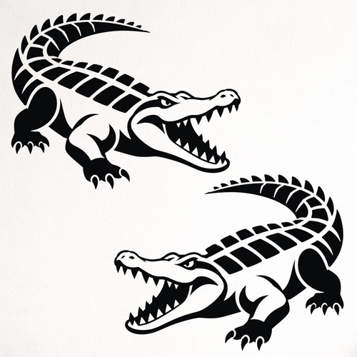 Crocodile car campervan - crocodile,