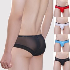 Men's Sexy Mesh See Through