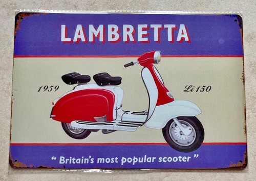 Lambretta 150 metal - li, sign