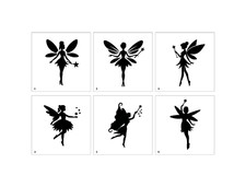 Fairy Stencils - Reusable
