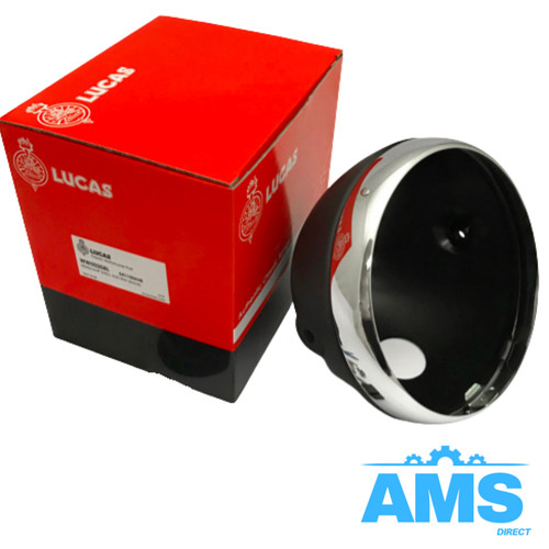 Lucas inch headlamp shell - lucas,