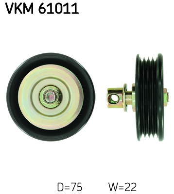 Skf vkm 61011 - skf, deflection/guide