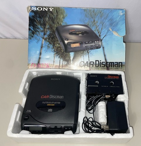 Vintage sony car - vintage, discman