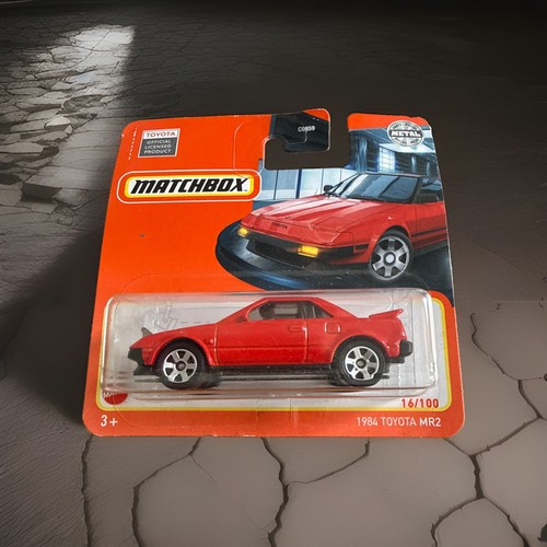Matchbox toyota mr2 1984 model - matchbox,