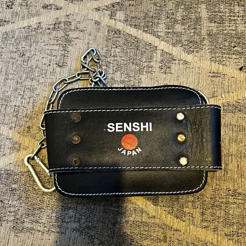 Senshi leather dipping belt - leather,