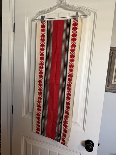 70s scandinavian woven textile - 70s,