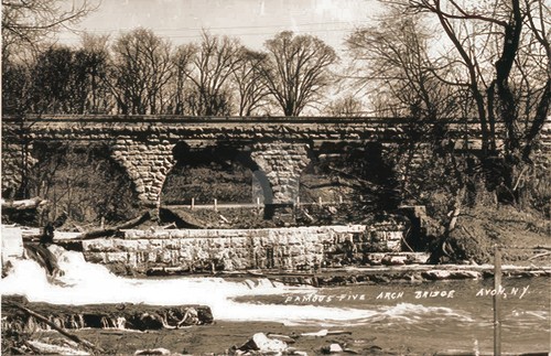 Five arch bridge - avon, ny