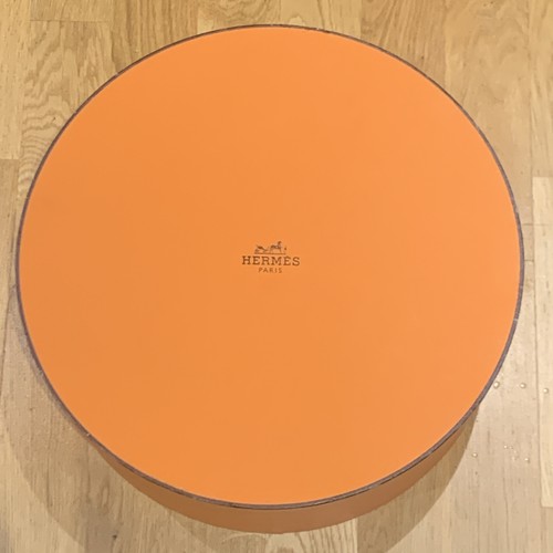 Hermes paris genuine round box - paris,