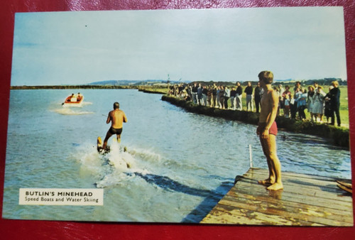 Butlins minehead postcard - minehead,