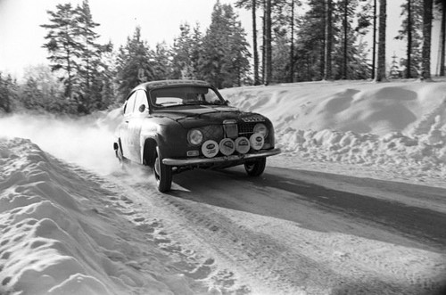 Saab 1968 rally - 96,