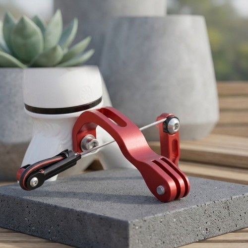 Light mount for - folding, bikes