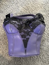 Giannini Purple Corset Bustier
