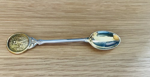 Solid silver golf and gold - solid,