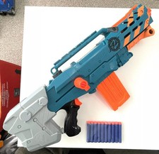 Zombie Longshot Longstrike NERF Blaster 12 Round Mag 20 New Darts N Strike Elite