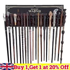 Harry Potter Metal Core Magic Wand Cosplay Hermione Granger Voldemort Gift Box