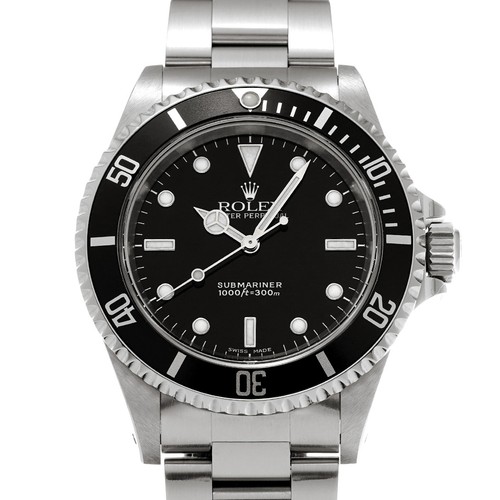 Rolex submariner 14060m black - rolex,