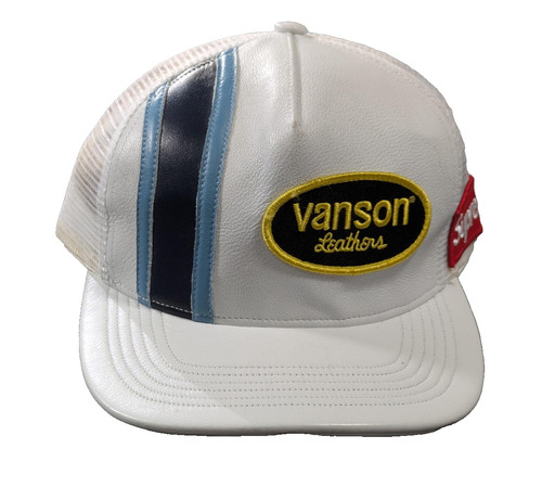 Supreme vanson white snap - vanson,