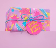 Lush Little Snow Fairy Gift Set bubble bar & Bath ballistic bubblegum scent